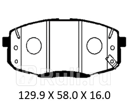 Колодки тормозные дисковые передние hyundai: creta 16- (произведено в корее) PATRON PBP095KOR  для Разные, PATRON, PBP095KOR